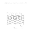 GRADUALLY SELF-EXPANDING STENT diagram and image