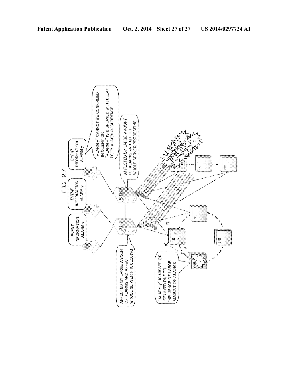 NETWORK ELEMENT MONITORING SYSTEM AND SERVER - diagram, schematic, and image 28