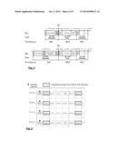 METHOD AND DEVICE FOR SERIALLY TRANSFERRING DATA, HAVING SWITCHABLE DATA     ENCODING diagram and image