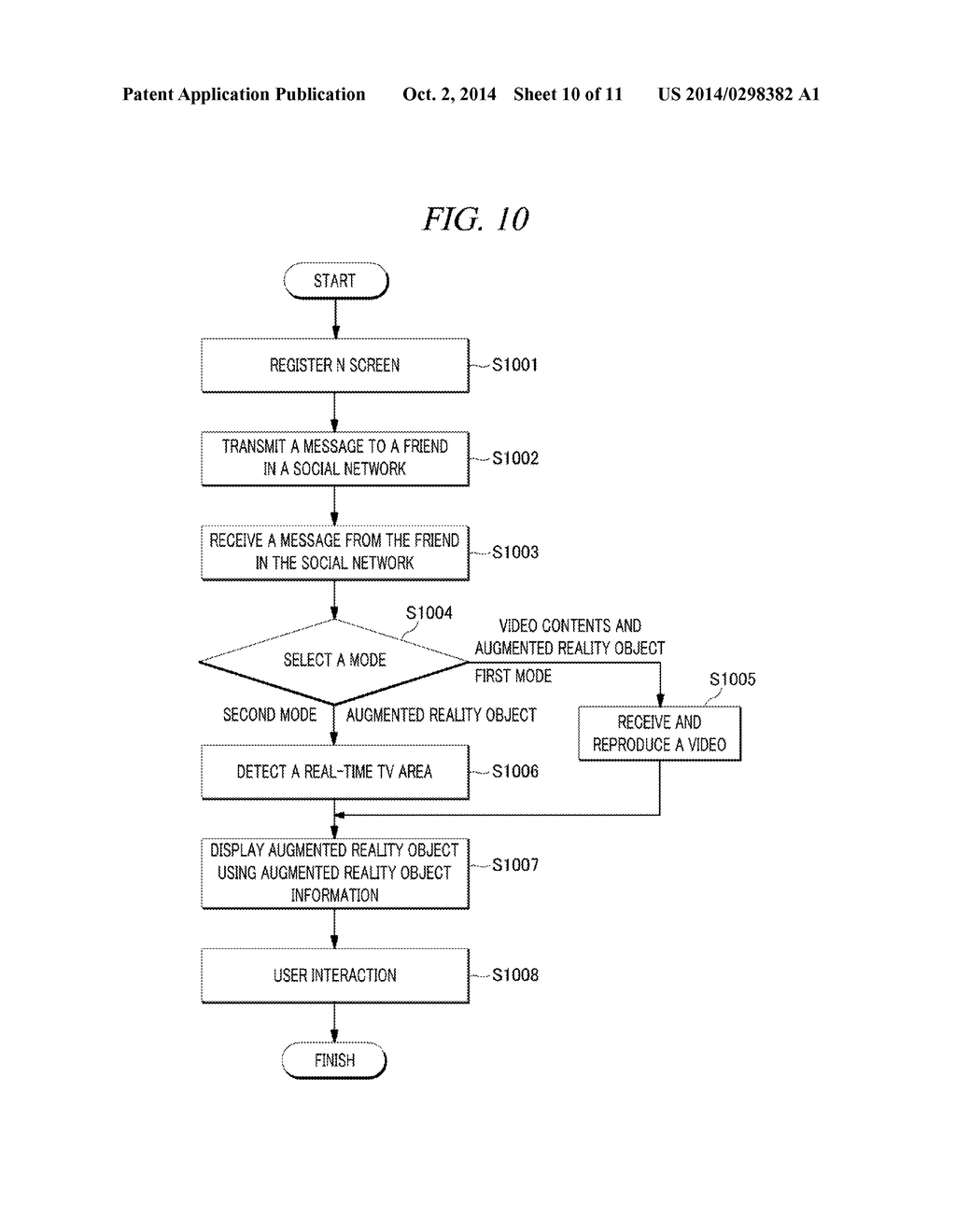 SERVER AND METHOD FOR TRANSMITTING AUGMENTED REALITY OBJECT - diagram, schematic, and image 11