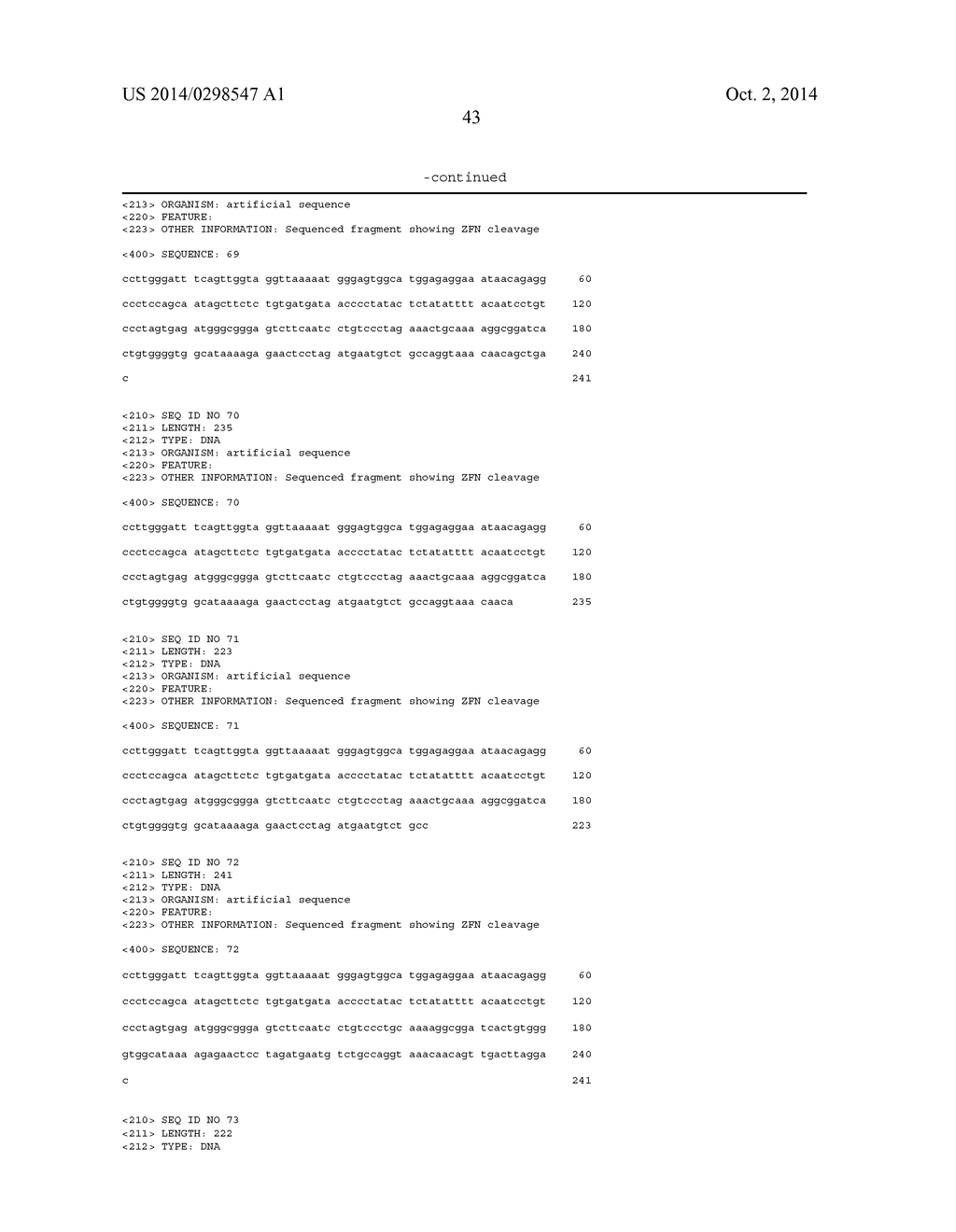 DNA DETECTION METHODS FOR SITE SPECIFIC NUCLEASE ACTIVITY - diagram, schematic, and image 58