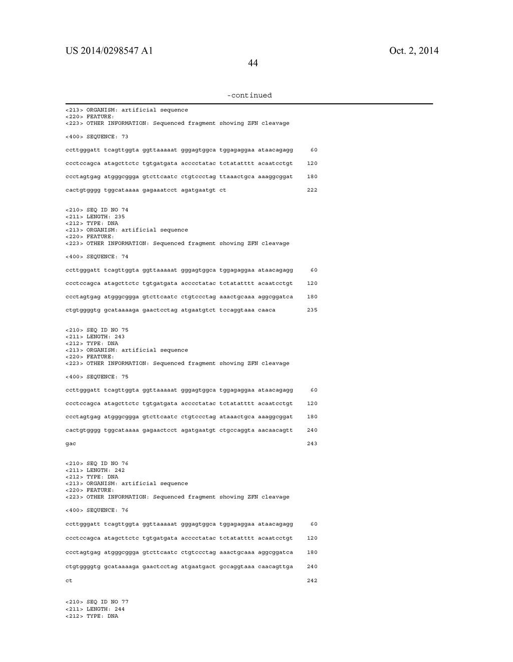 DNA DETECTION METHODS FOR SITE SPECIFIC NUCLEASE ACTIVITY - diagram, schematic, and image 59