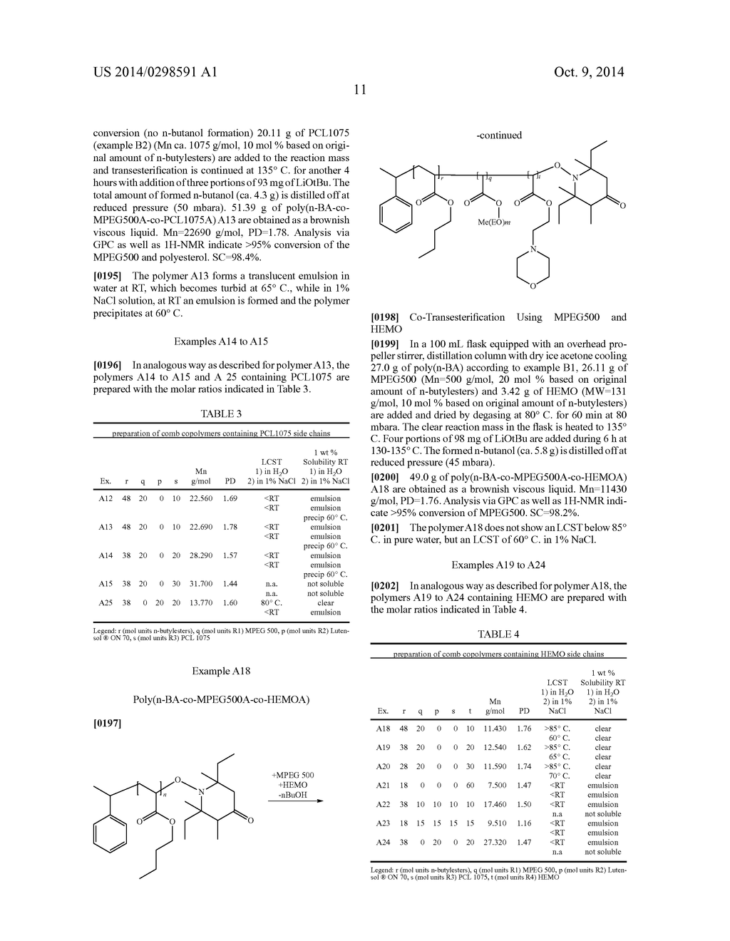 USE OF COMB OR BLOCK COPOLYMERS AS SOIL ANTIREDEPOSITION AGENTS AND SOIL     RELEASE AGENTS IN LAUNDRY PROCESSES - diagram, schematic, and image 12