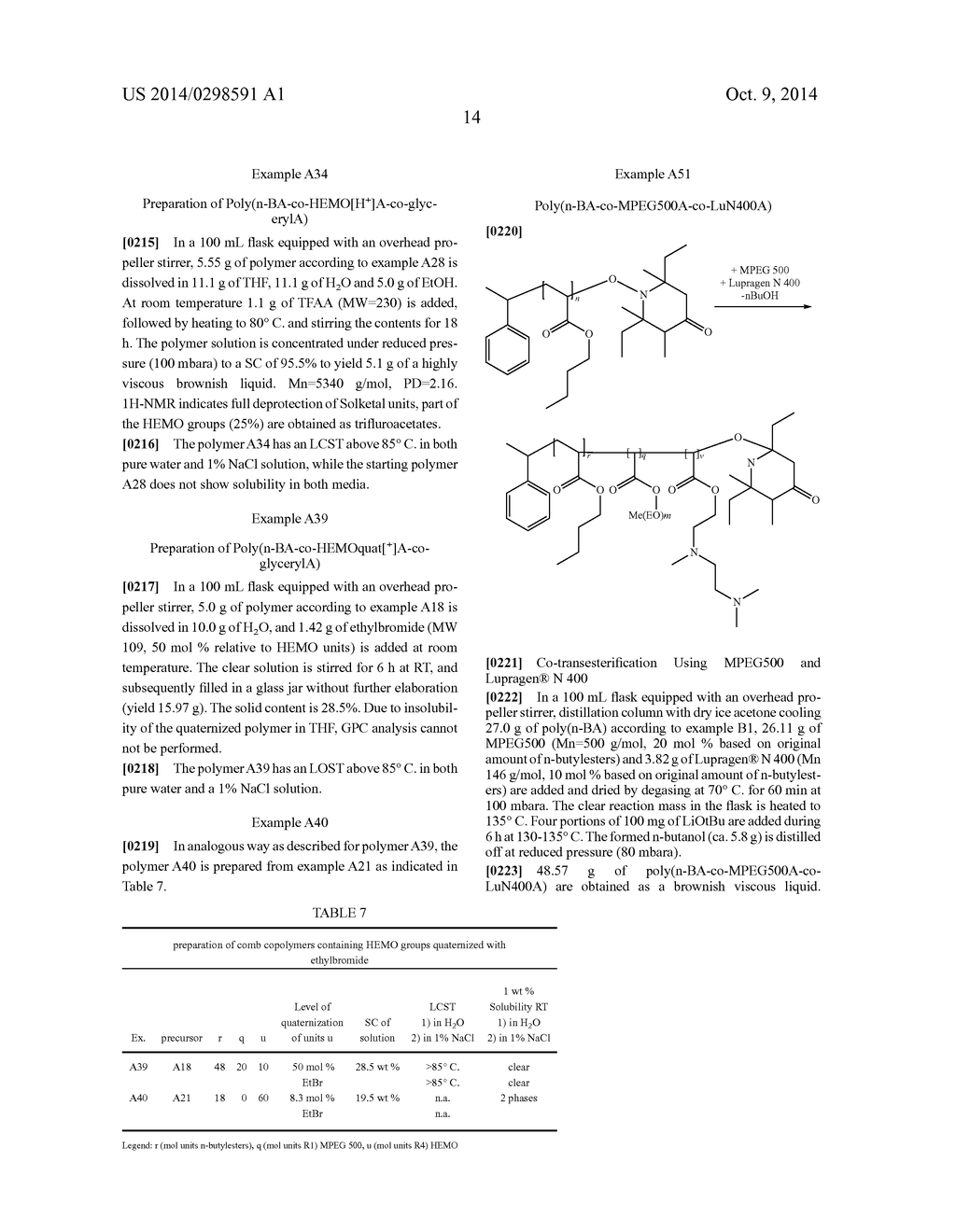 USE OF COMB OR BLOCK COPOLYMERS AS SOIL ANTIREDEPOSITION AGENTS AND SOIL     RELEASE AGENTS IN LAUNDRY PROCESSES - diagram, schematic, and image 15