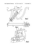 VEHICLE AND A HINGE ASSEMBLY FOR A STORAGE COMPARTMENT OF THE VEHICLE diagram and image