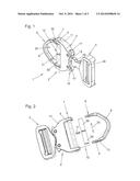 BUCKLE PARTS OF A BELT BUCKLE diagram and image