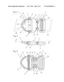 BUCKLE PARTS OF A BELT BUCKLE diagram and image