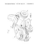 TRACTOR MOWER WITH ENHANCED TURNING RADIUS diagram and image