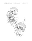 TRACTOR MOWER WITH ENHANCED TURNING RADIUS diagram and image