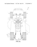 TRACTOR MOWER WITH ENHANCED TURNING RADIUS diagram and image