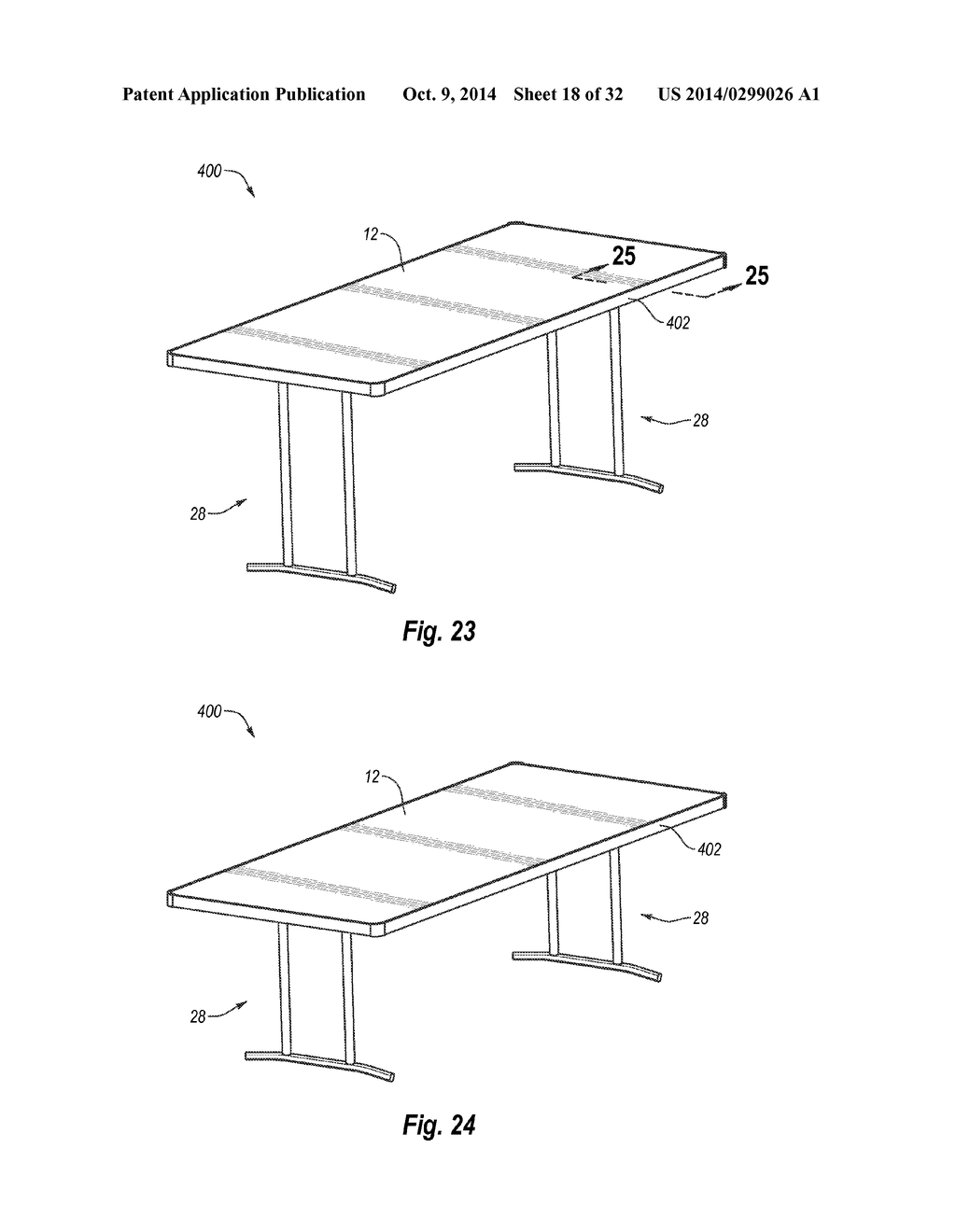 TABLE WITH NESTING TABLE TOP - diagram, schematic, and image 19