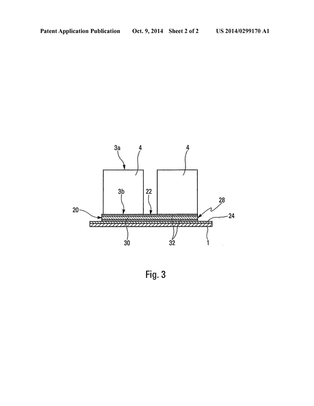 THERMOELECTRIC DEVICE, ESPECIALLY INTENDED TO GENERATE AN ELECTRIC CURRENT     IN AN AUTOMOTIVE VEHICLE, AND PROCESS FOR MANUFACTURING SAID DEVICE - diagram, schematic, and image 03