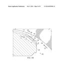 WEAR RESISTANT PLATES ON A LEADING TRANSITIONAL SURFACE OF THE LEG FOR A     ROTARY CONE DRILL BIT diagram and image