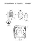 Trilitary pac a backpack, hammock & tent diagram and image