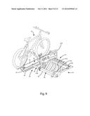 POWERED BICYCLE RACKING SYSTEM diagram and image