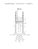 OFFSHORE WIND POWER GENERATOR, LIFTING JIG FOR TRANSFERRING THE OFFSHORE     WIND POWER GENERATOR, AND METHOD AND SYSTEM FOR INSTALLING THE OFFSHORE     WIND POWER GENERATOR USING THE LIFTING JIG diagram and image