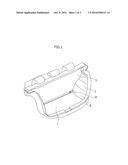 VEHICLE LUGGAGE COMPARTMENT STRUCTURE diagram and image