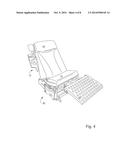 VEHICLE SEAT WITH SIMULTANEOUS ARTICULATION OF SEAT PAN AND SEAT BACK diagram and image