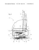 VEHICLE SEAT WITH SIMULTANEOUS ARTICULATION OF SEAT PAN AND SEAT BACK diagram and image