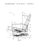 VEHICLE SEAT WITH SIMULTANEOUS ARTICULATION OF SEAT PAN AND SEAT BACK diagram and image
