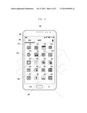 OBJECT DISPLAY METHOD AND APPARATUS OF PORTABLE ELECTRONIC DEVICE diagram and image