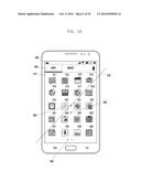 OBJECT DISPLAY METHOD AND APPARATUS OF PORTABLE ELECTRONIC DEVICE diagram and image