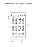 OBJECT DISPLAY METHOD AND APPARATUS OF PORTABLE ELECTRONIC DEVICE diagram and image