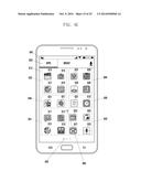 OBJECT DISPLAY METHOD AND APPARATUS OF PORTABLE ELECTRONIC DEVICE diagram and image