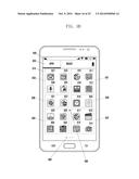 OBJECT DISPLAY METHOD AND APPARATUS OF PORTABLE ELECTRONIC DEVICE diagram and image