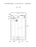 OBJECT DISPLAY METHOD AND APPARATUS OF PORTABLE ELECTRONIC DEVICE diagram and image