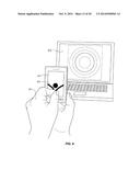 VIRTUAL LINKS BETWEEN DIFFERENT DISPLAYS TO PRESENT A SINGLE VIRTUAL     OBJECT diagram and image