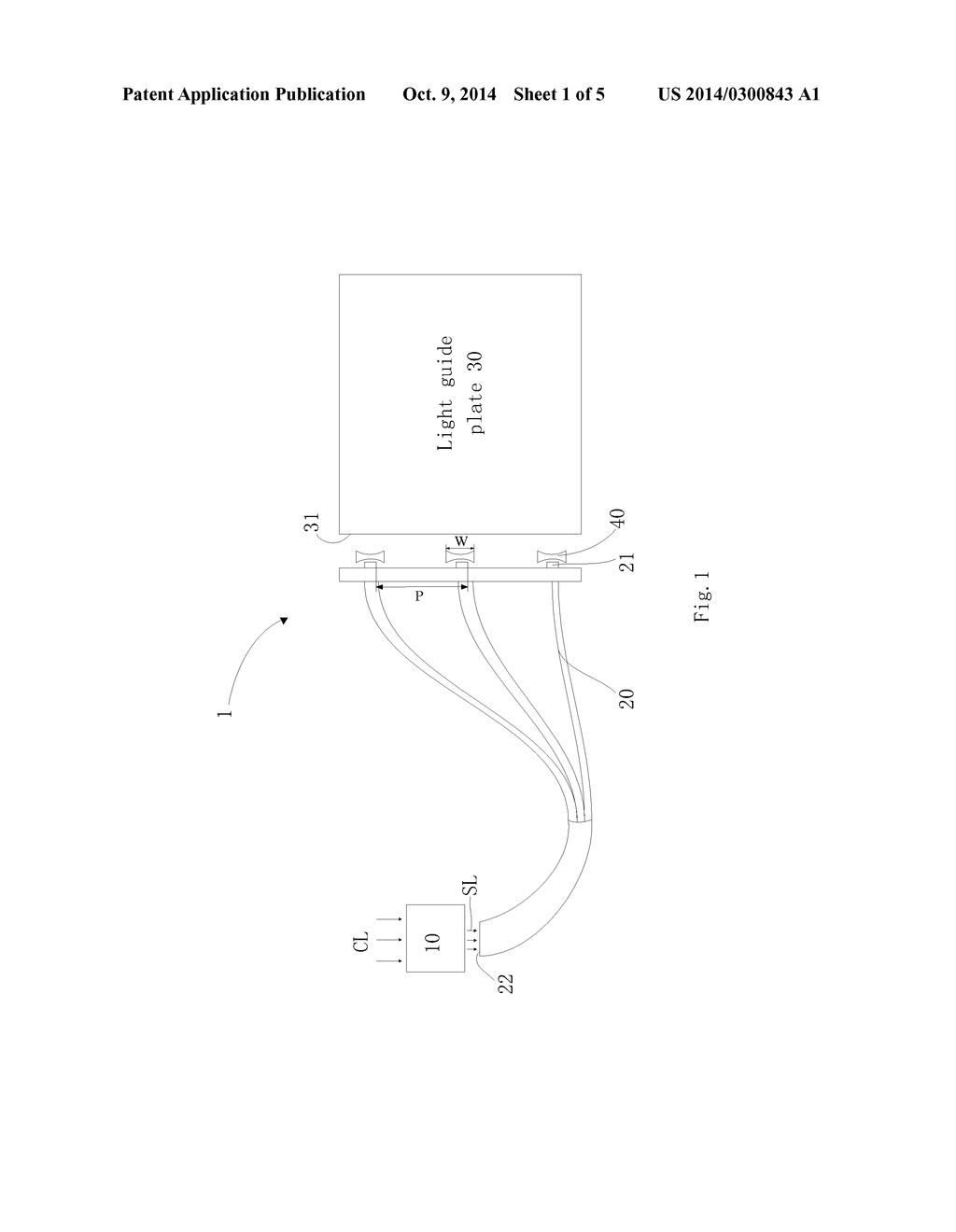 Light Guiding System, Edge-Lighting Backlight Module and Liquid Crystal     Display - diagram, schematic, and image 02