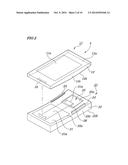 MOUNTING STRUCTURE OF FLEXIBLE PRINTED CIRCUIT BOARD AND SLIDING-TYPE     ELECTRONIC DEVICE diagram and image