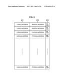 STORAGE CONTROL DEVICE, STORAGE DEVICE, INFORMATION PROCESSING SYSTEM, AND     PROCESSING METHOD THEREOF diagram and image