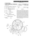 MECHANISM FOR DRIVING AN INDICATOR diagram and image