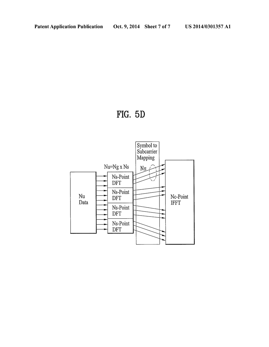 METHOD AND APPARATUS FOR ALLOCATING A PLURALITY OF DATA SYMBOLS IN A     WIRELESS COMMUNICATION SYSTEM - diagram, schematic, and image 08