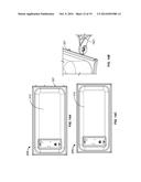 Ceiling loudspeaker support system diagram and image