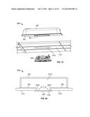 Ceiling loudspeaker support system diagram and image