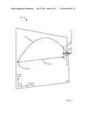 TRUE SPACE TRACKING OF AXISYMMETRIC OBJECT FLIGHT USING DIAMETER     MEASUREMENT diagram and image