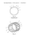 SPLIT CAGE FOR A BEARING diagram and image