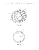 SPLIT CAGE FOR A BEARING diagram and image