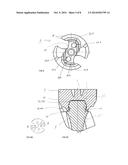 TOOL HEAD FOR ROTARY CUTTING TOOL AND ROTARY CUTTING TOOL INCLUDING SAME diagram and image