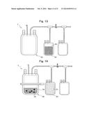 CONTAINER FOR PREPARING SERUM AND REGENERATIVE MEDICAL PROCESS USING THE     SAME diagram and image