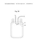 CONTAINER FOR PREPARING SERUM AND REGENERATIVE MEDICAL PROCESS USING THE     SAME diagram and image