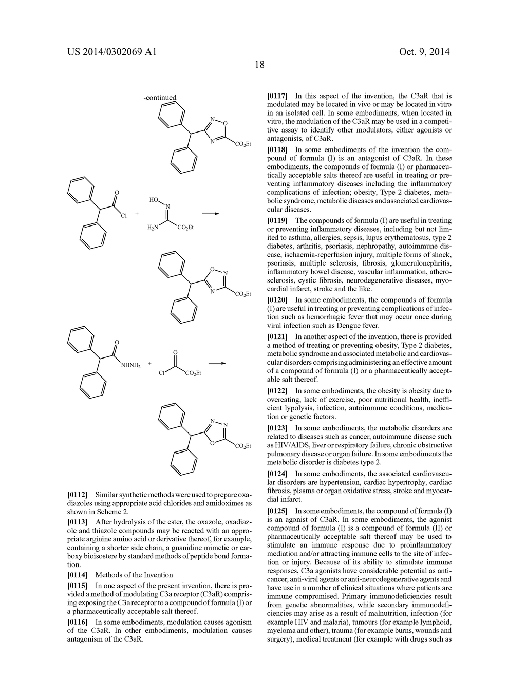 MODULATORS OF C3A RECEPTORS - diagram, schematic, and image 34