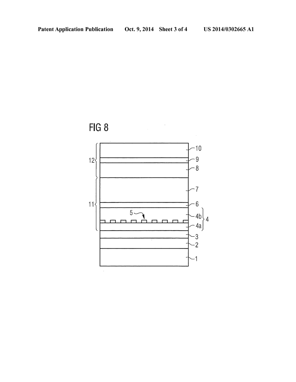 METHOD FOR PRODUCING AN OPTOELECTRONIC NITRIDE COMPOUND SEMICONDUCTOR     COMPONENT - diagram, schematic, and image 04