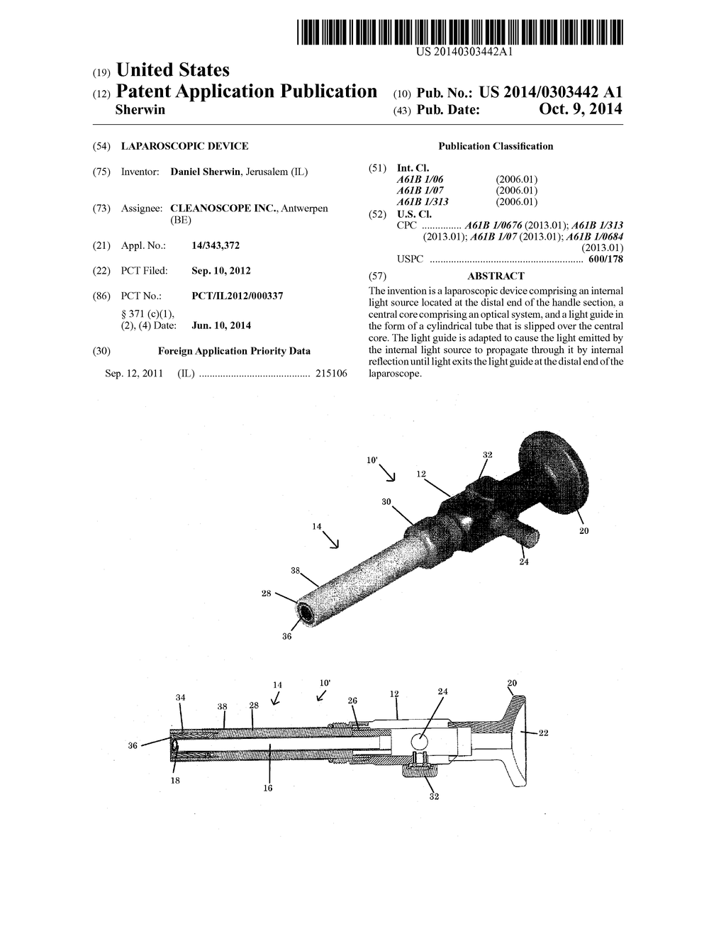 LAPAROSCOPIC DEVICE - diagram, schematic, and image 01