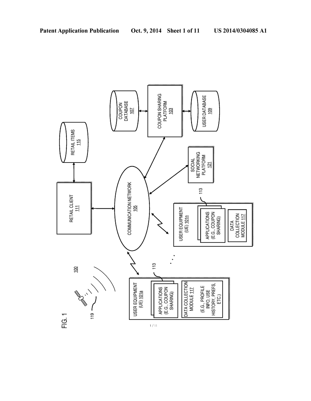 METHOD AND APPARATUS FOR PROVIDING CONTEXT-BASED COUPON SHARING - diagram, schematic, and image 02