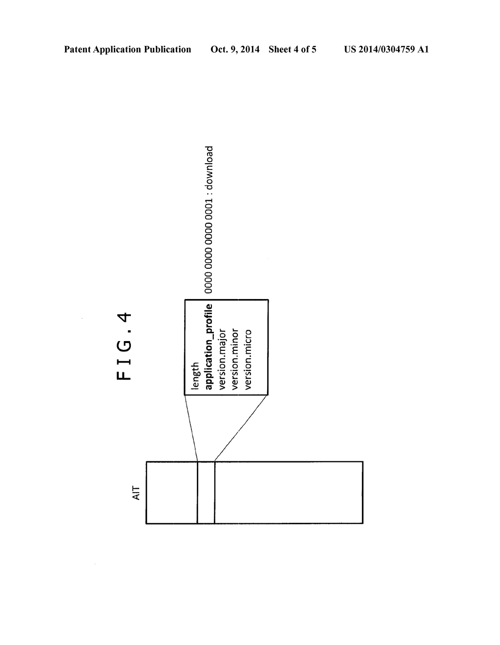 TRANSMISSION APPARATUS, AIT TRANSMISSION METHOD AND RECEPTION APPARATUS - diagram, schematic, and image 05