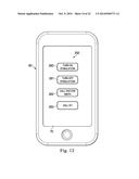 SYSTEMS, DEVICES, COMPONENTS AND METHODS FOR COMMUNICATING WITH AN IMD     USING A PORTABLE ELECTRONIC DEVICE AND A MOBILE COMPUTING DEVICE diagram and image